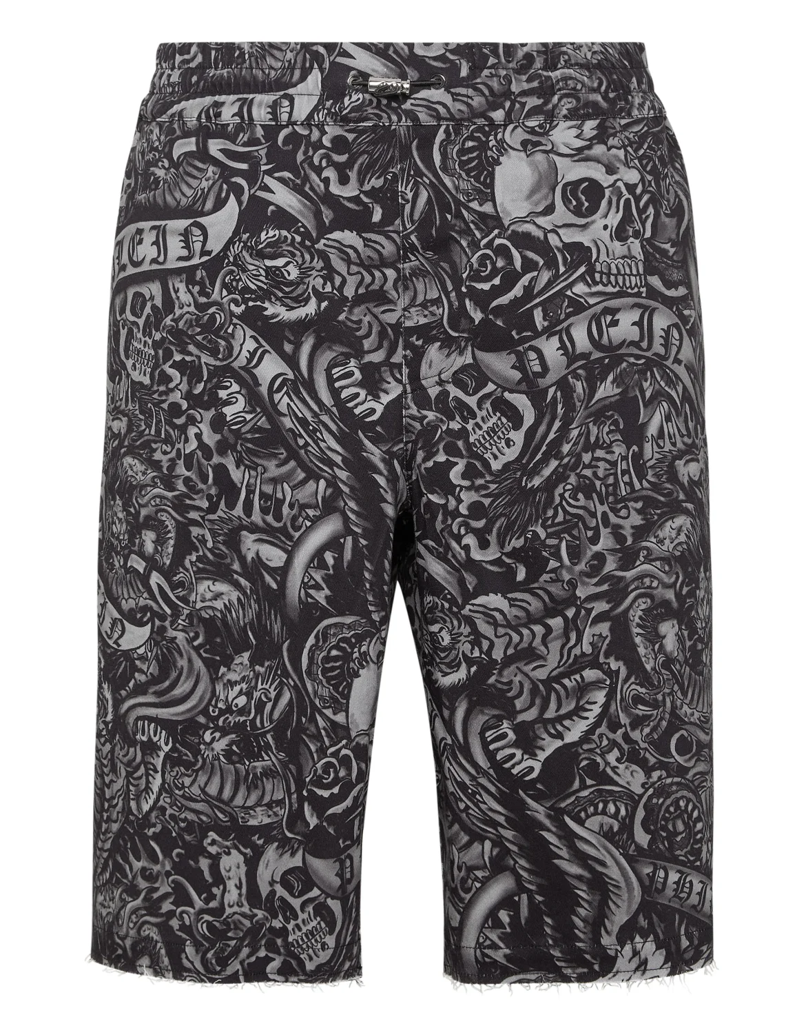 Canvas Shorts Tattoo, цвет: Черный