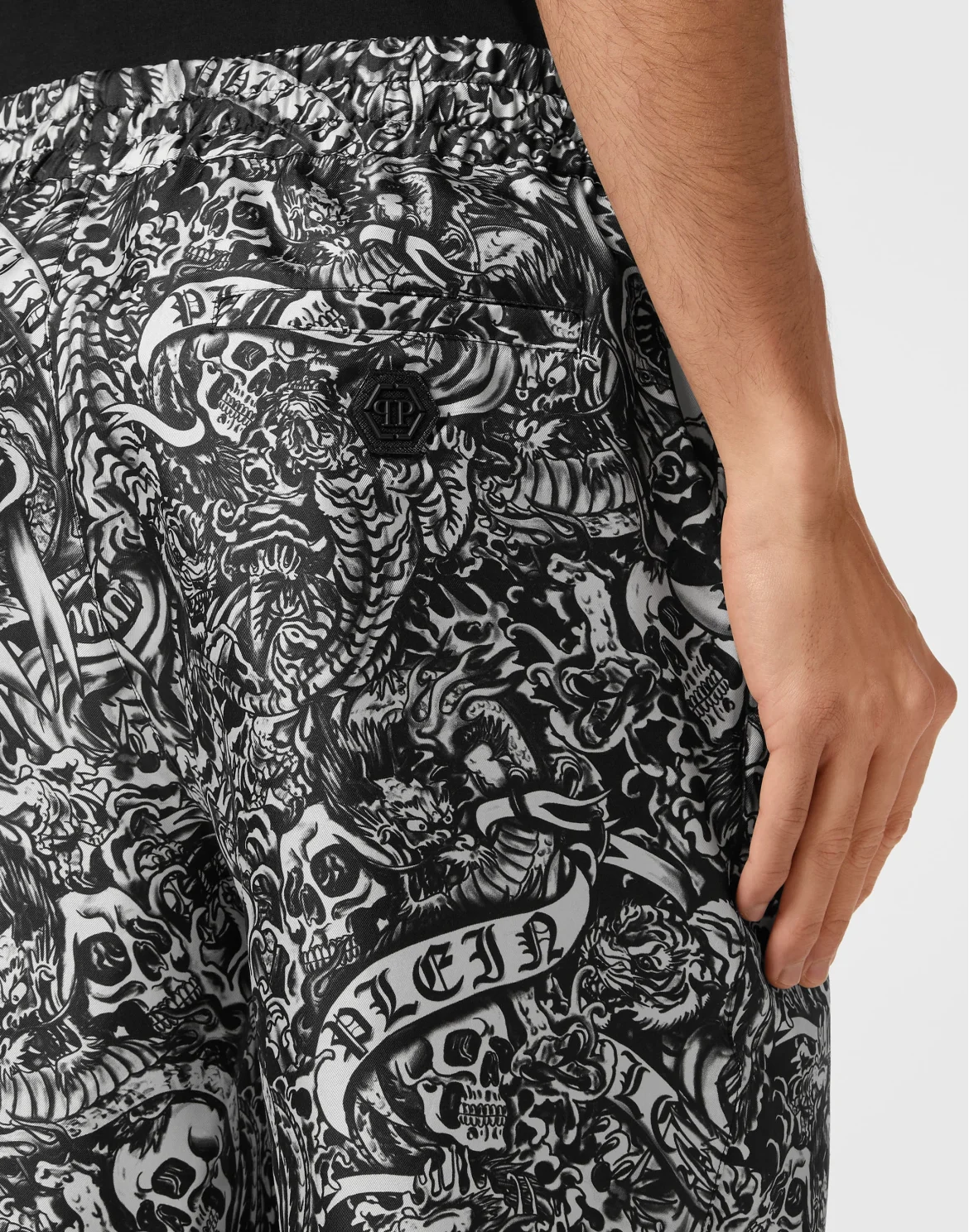Silk Cool Kid Shorts Tattoo, цвет: Черный
