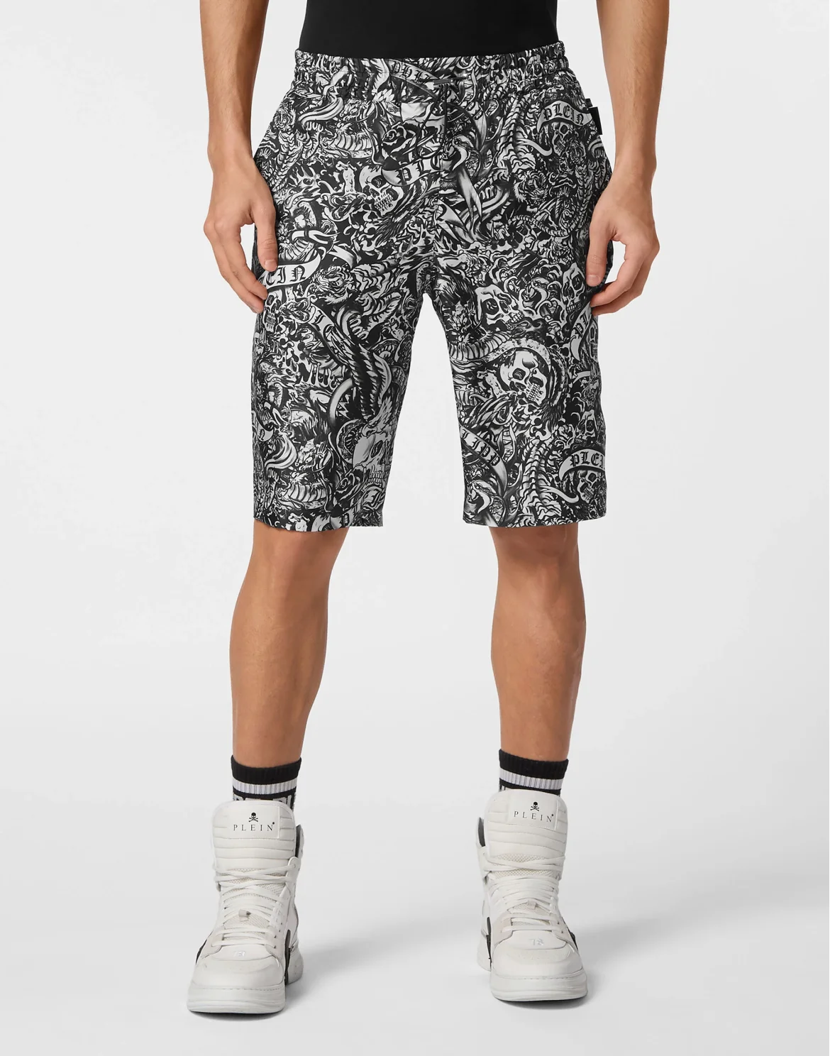 Silk Cool Kid Shorts Tattoo, цвет: Черный