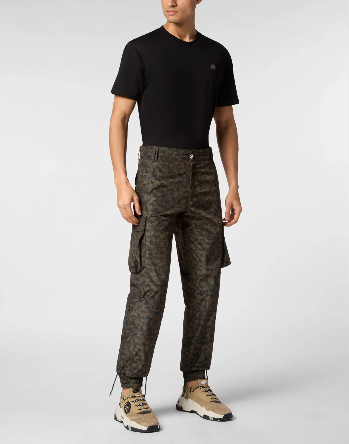 Long Trousers Cargo fit Camouflage, цвет: Камуфляж