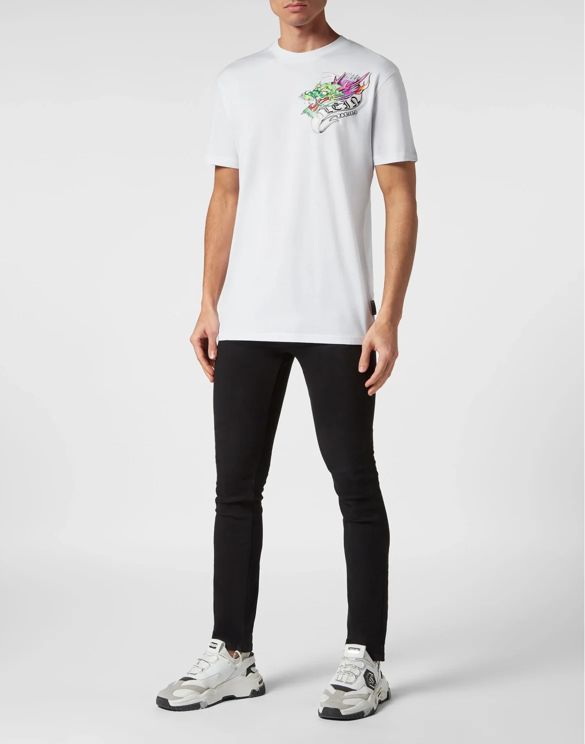 T-shirt Round neck SS Tattoo, цвет: Белый