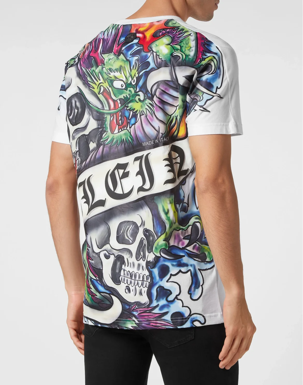 T-shirt Round Neck SS Tattoo, цвет: Белый