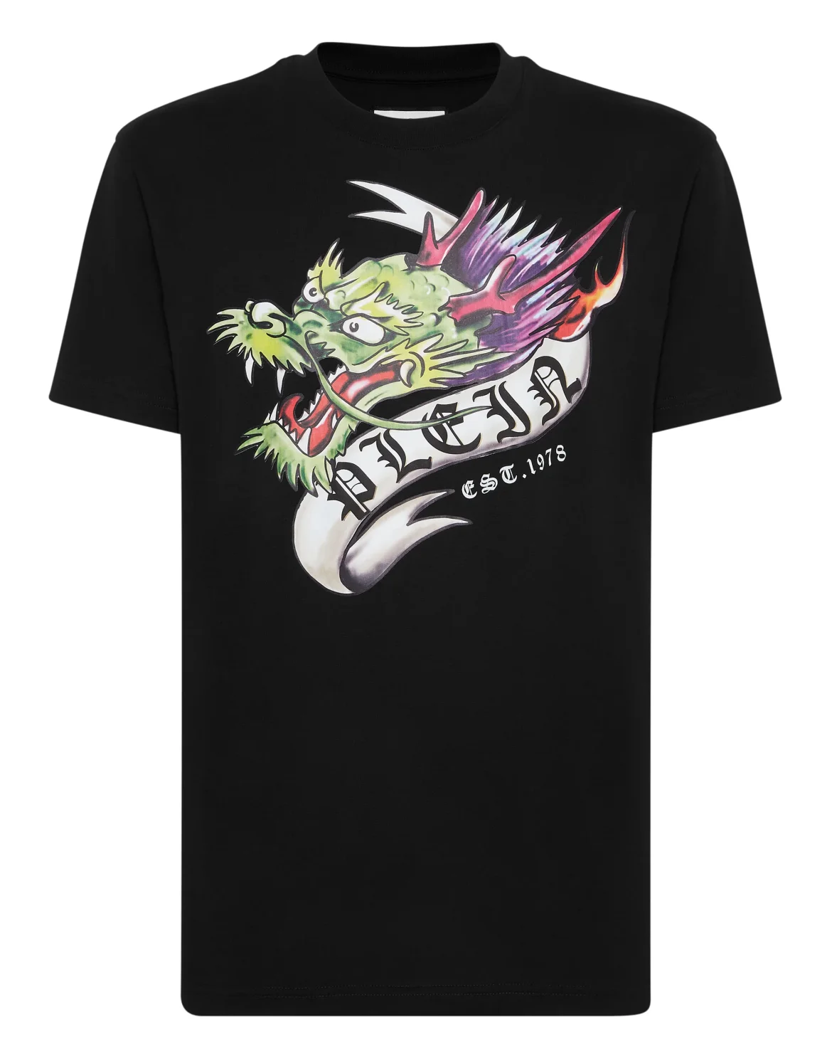 T-shirt Round Neck SS Tattoo, цвет: Черный