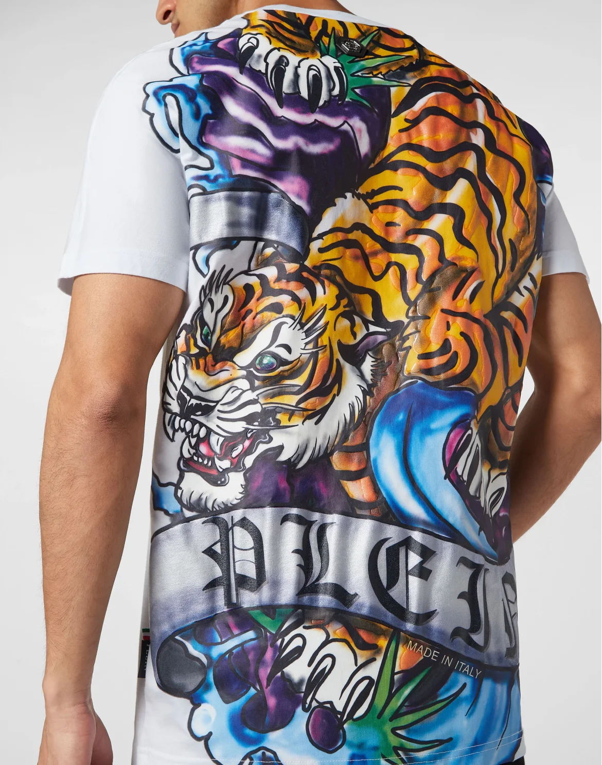 T-shirt Round Neck SS Tattoo, цвет: Белый