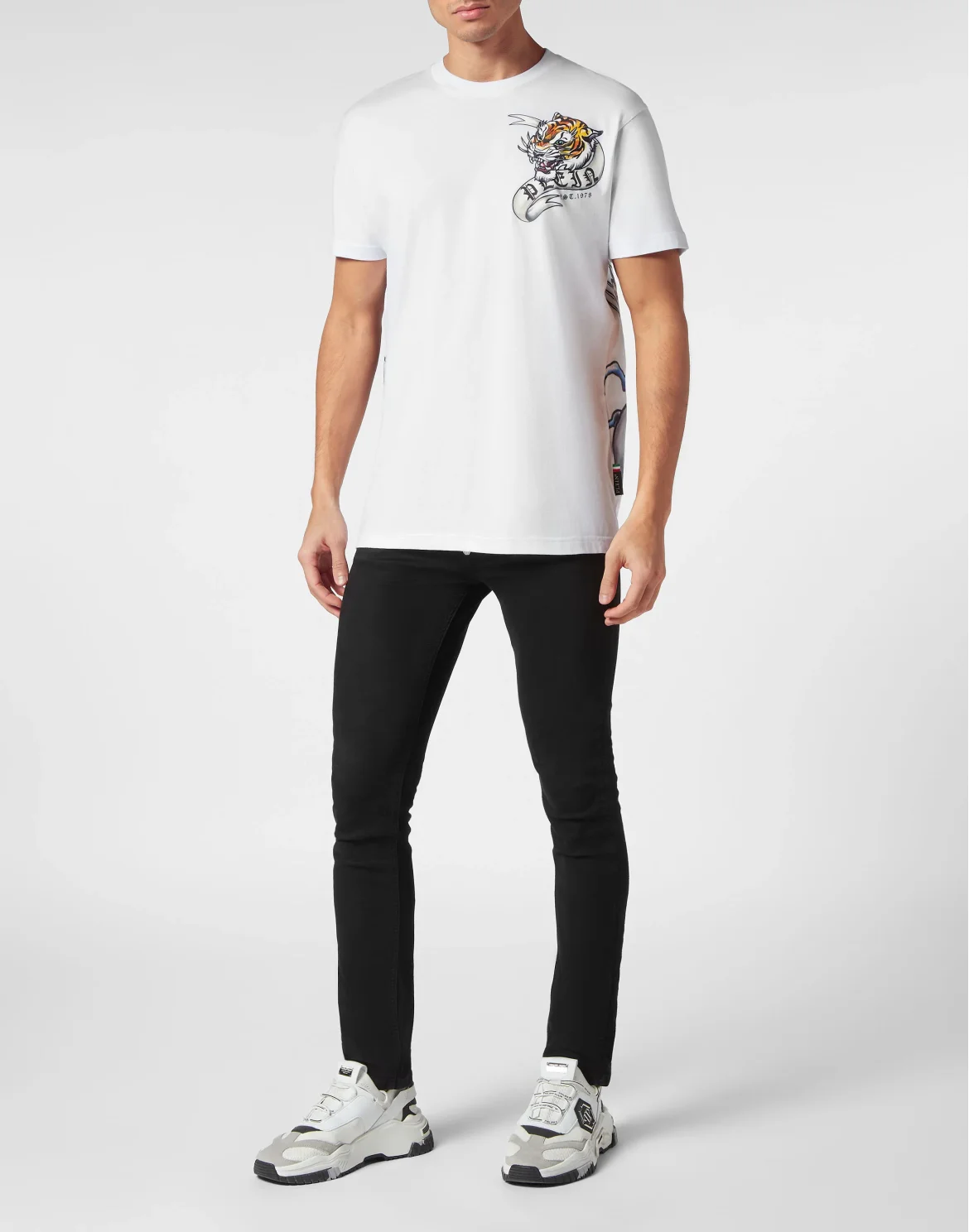 T-shirt Round Neck SS Tattoo, цвет: Белый