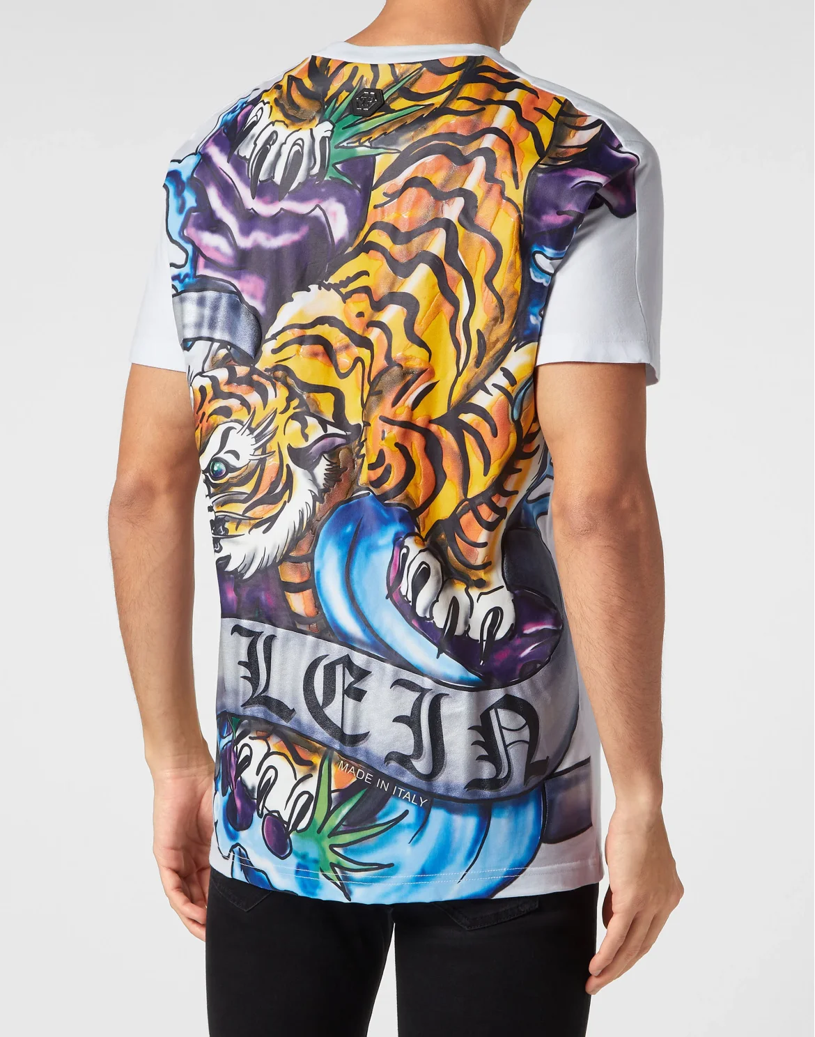 T-shirt Round Neck SS Tattoo, цвет: Белый