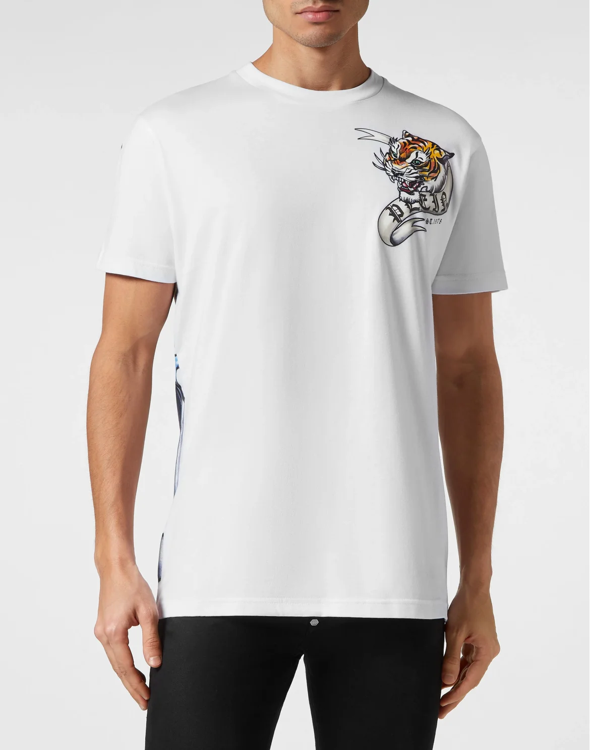T-shirt Round Neck SS Tattoo, цвет: Белый