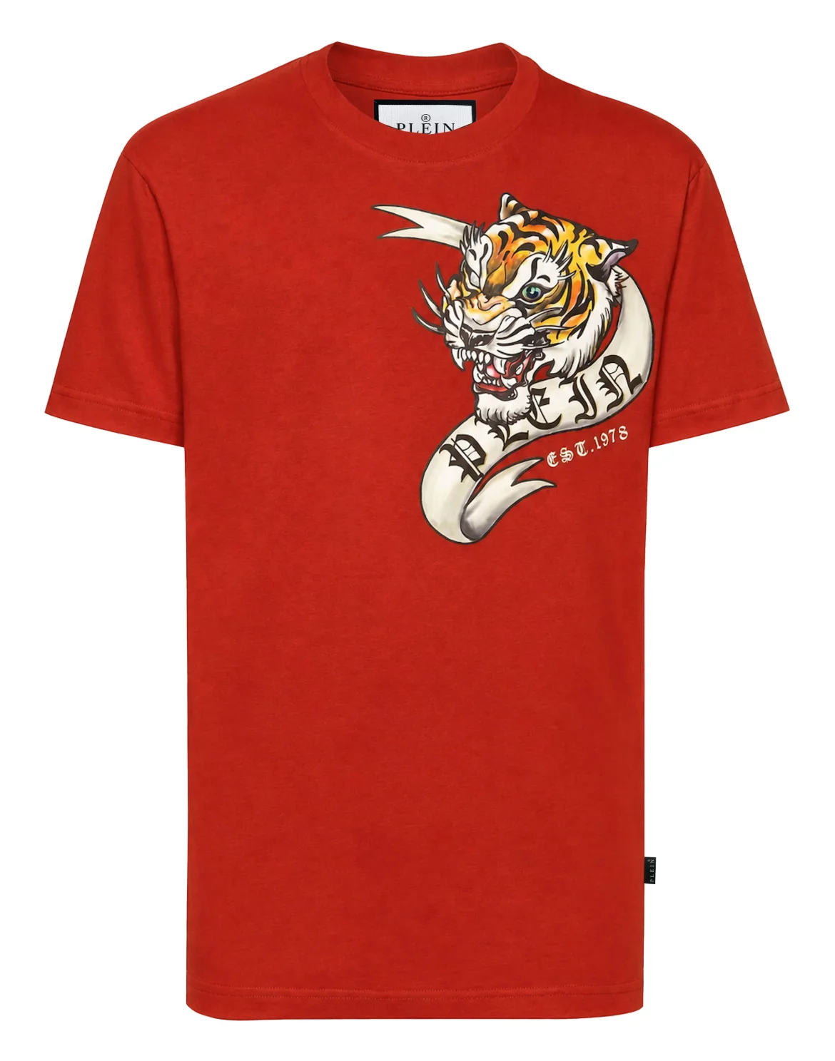 T-shirt Round Neck SS Tattoo, цвет: Красный