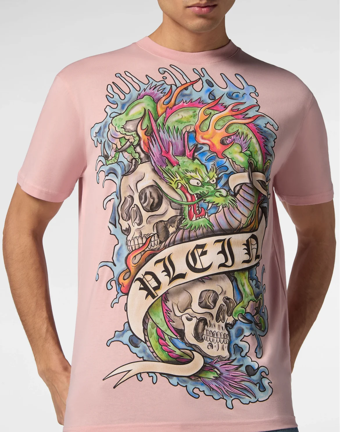 T-shirt Round Neck SS Tattoo, цвет: Розовый