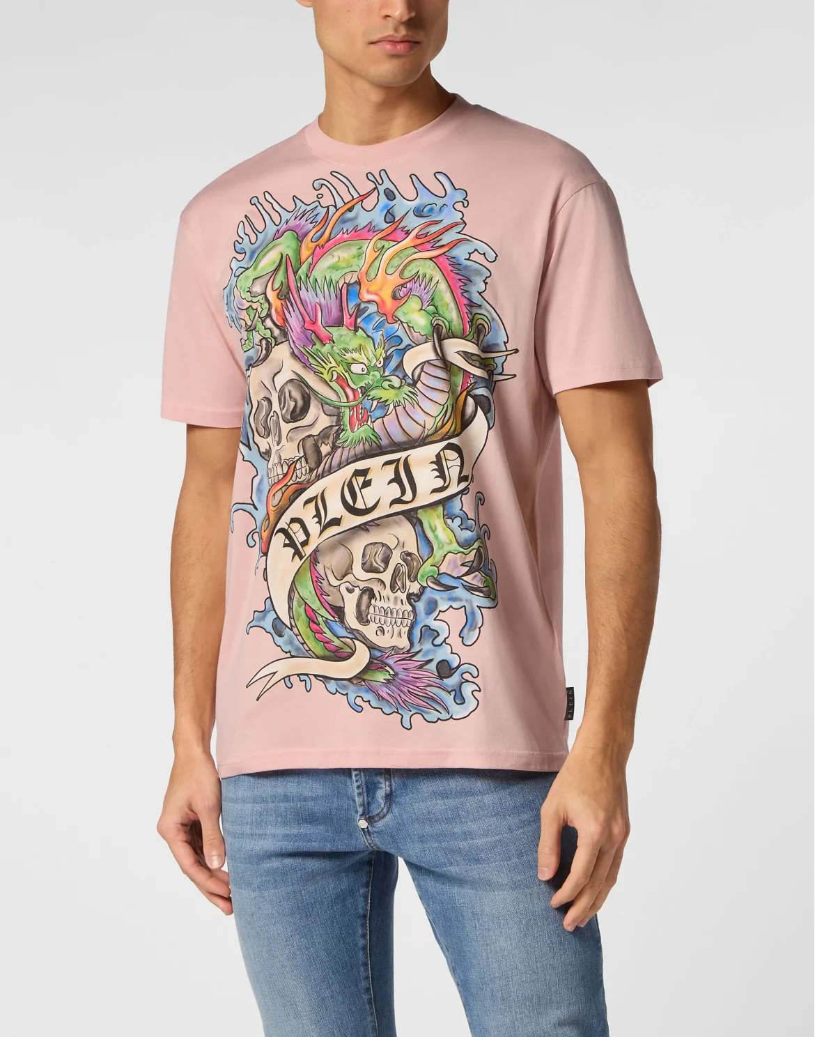 T-shirt Round Neck SS Tattoo, цвет: Розовый