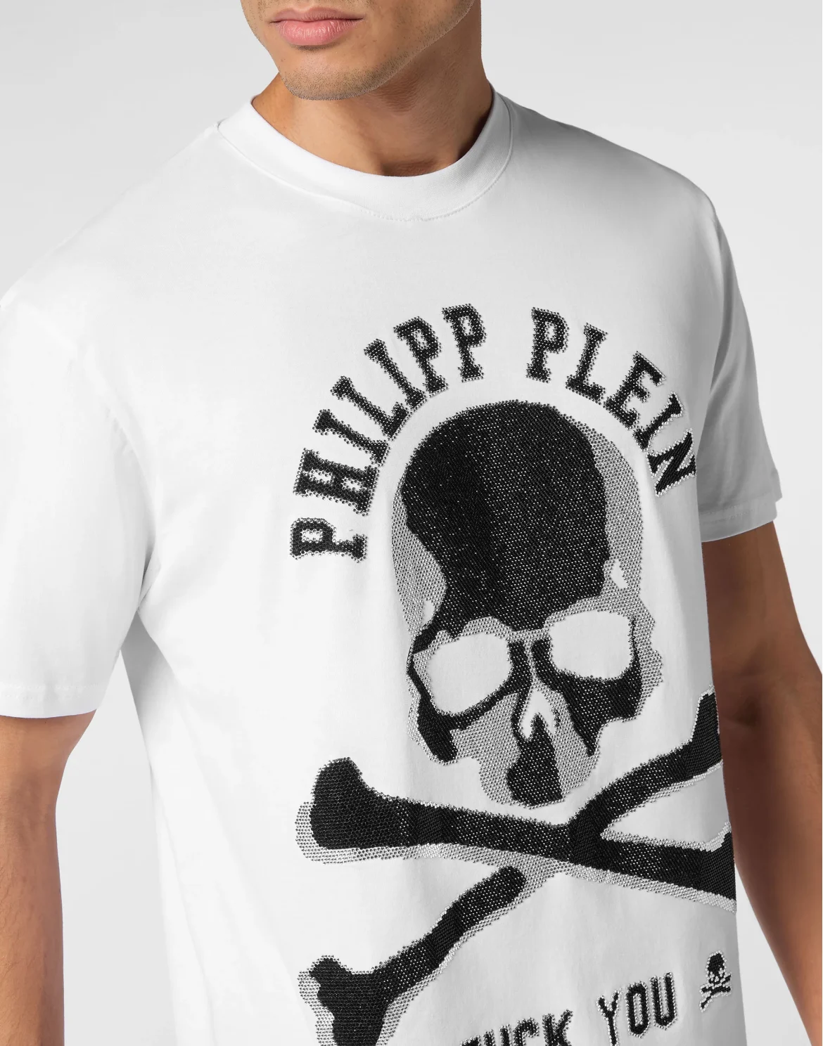 T-shirt Round Neck SS Skull&Bones, цвет: Белый