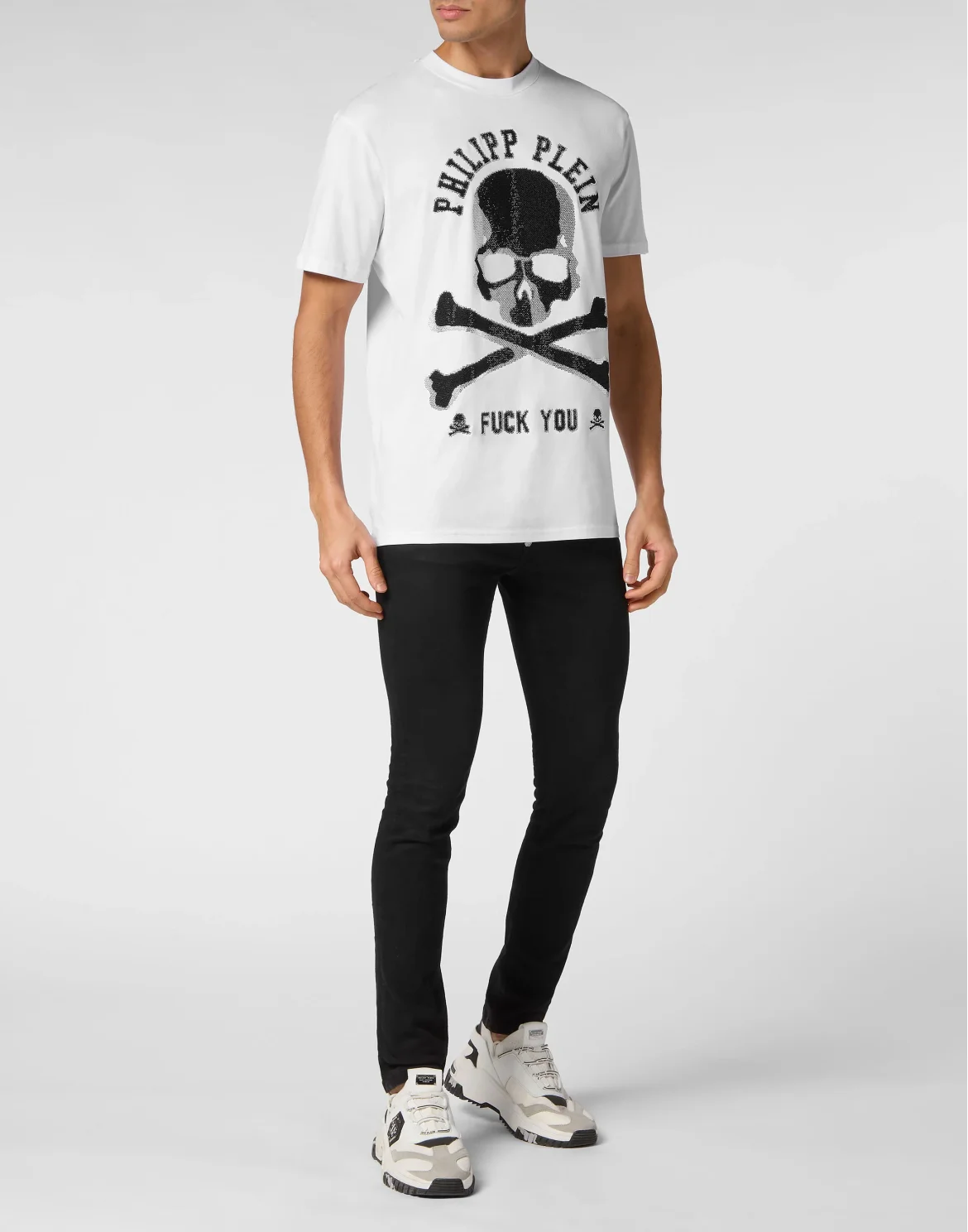 T-shirt Round Neck SS Skull&Bones, цвет: Белый