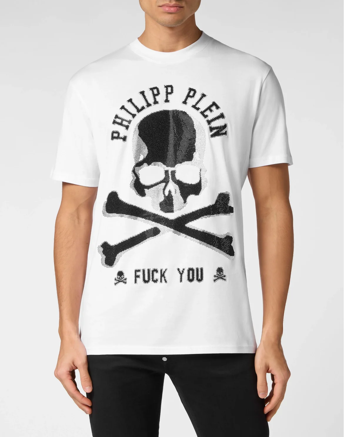 T-shirt Round Neck SS Skull&Bones, цвет: Белый