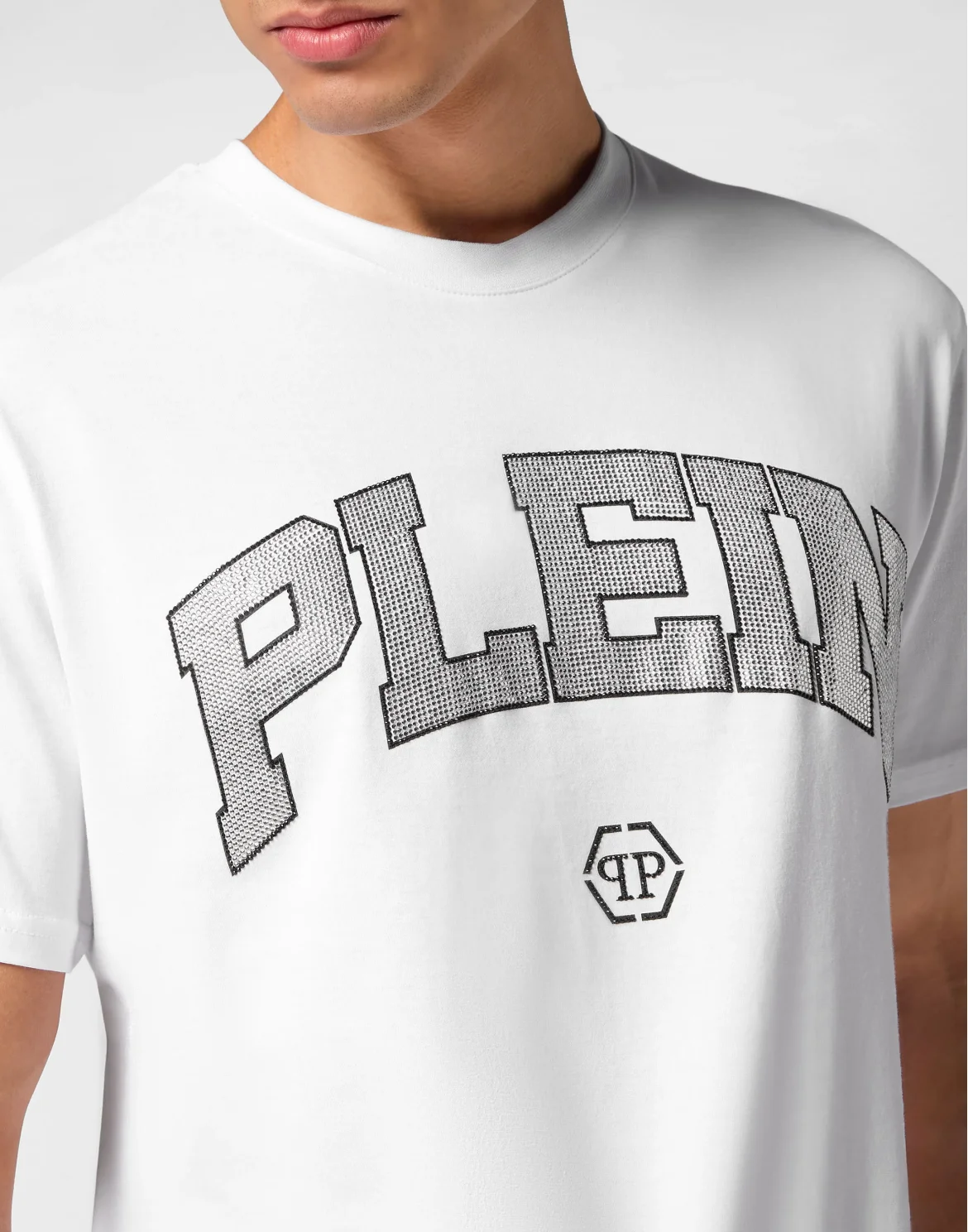 T-shirt Round Neck SS Stones, цвет: Белый