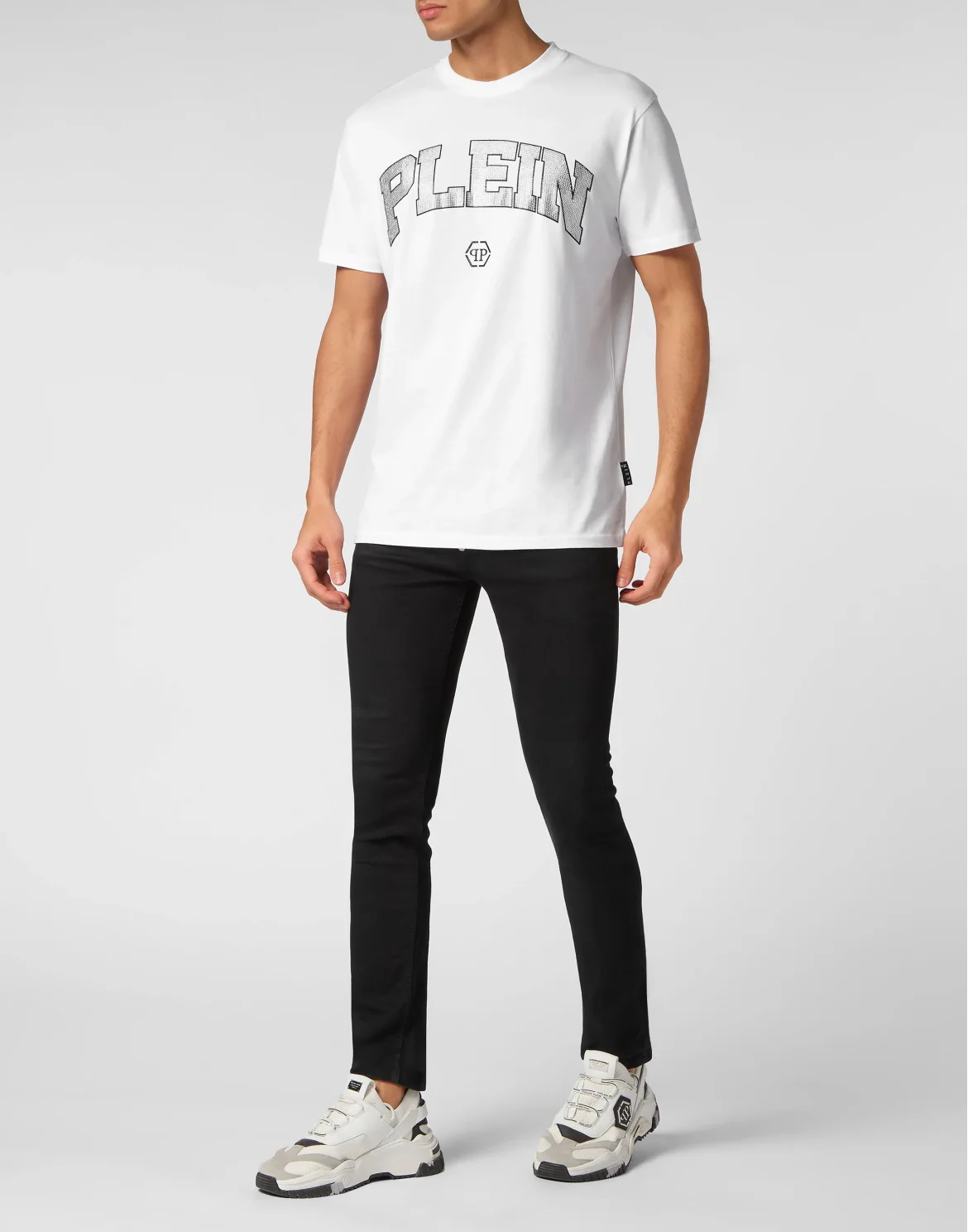 T-shirt Round Neck SS Stones, цвет: Белый