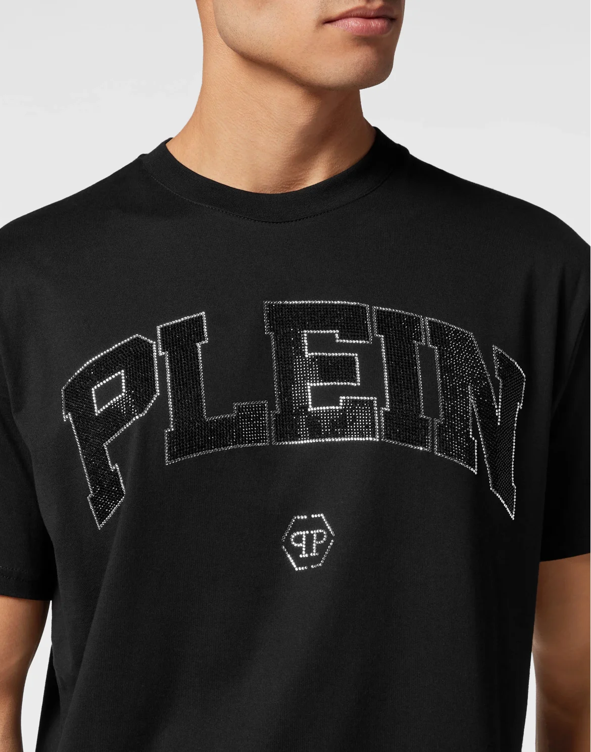 T-shirt Round Neck SS Stones, цвет: Черный