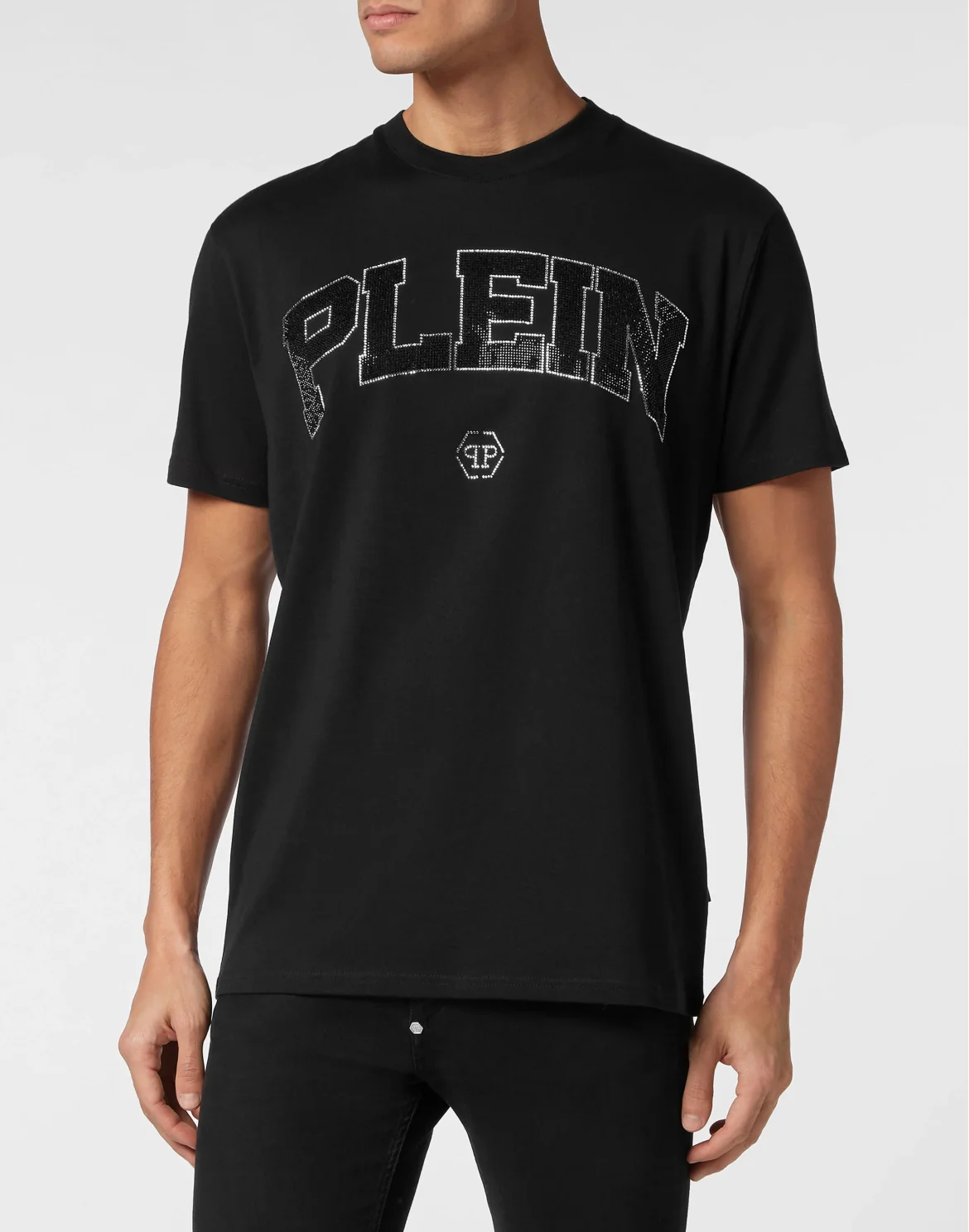 T-shirt Round Neck SS Stones, цвет: Черный