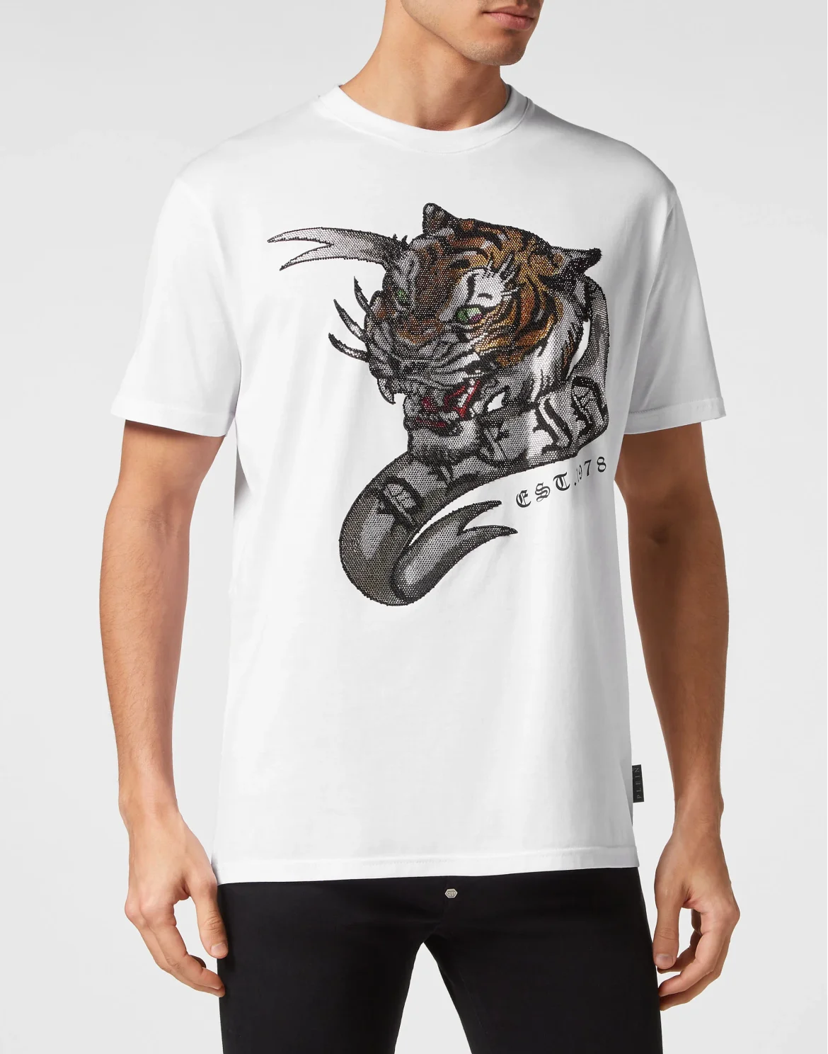 T-shirt Round Neck SS Tattoo, цвет: Белый