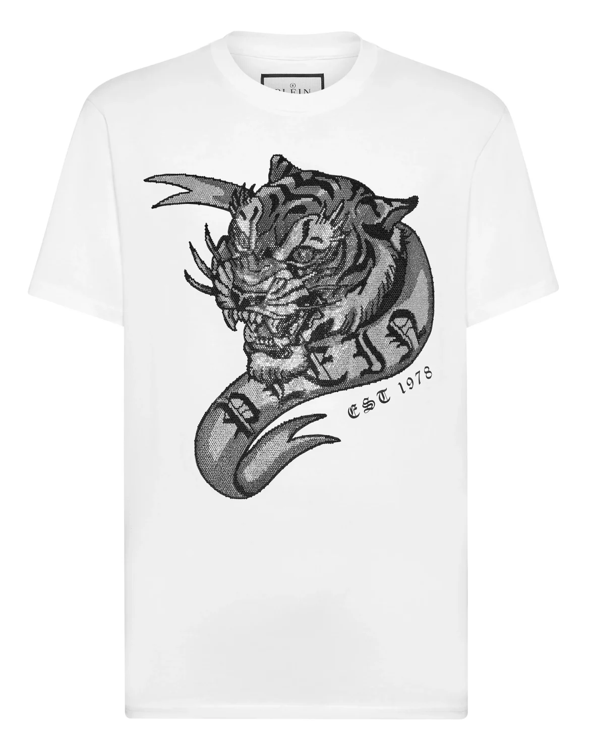 T-shirt Round Neck SS Tattoo, цвет: Белый