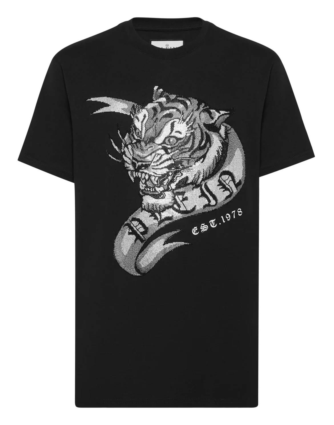 T-shirt Round Neck SS Tattoo, цвет: Черный