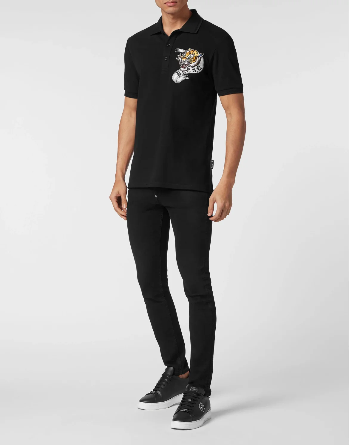 Polo shirt SS Tattoo, цвет: Черный