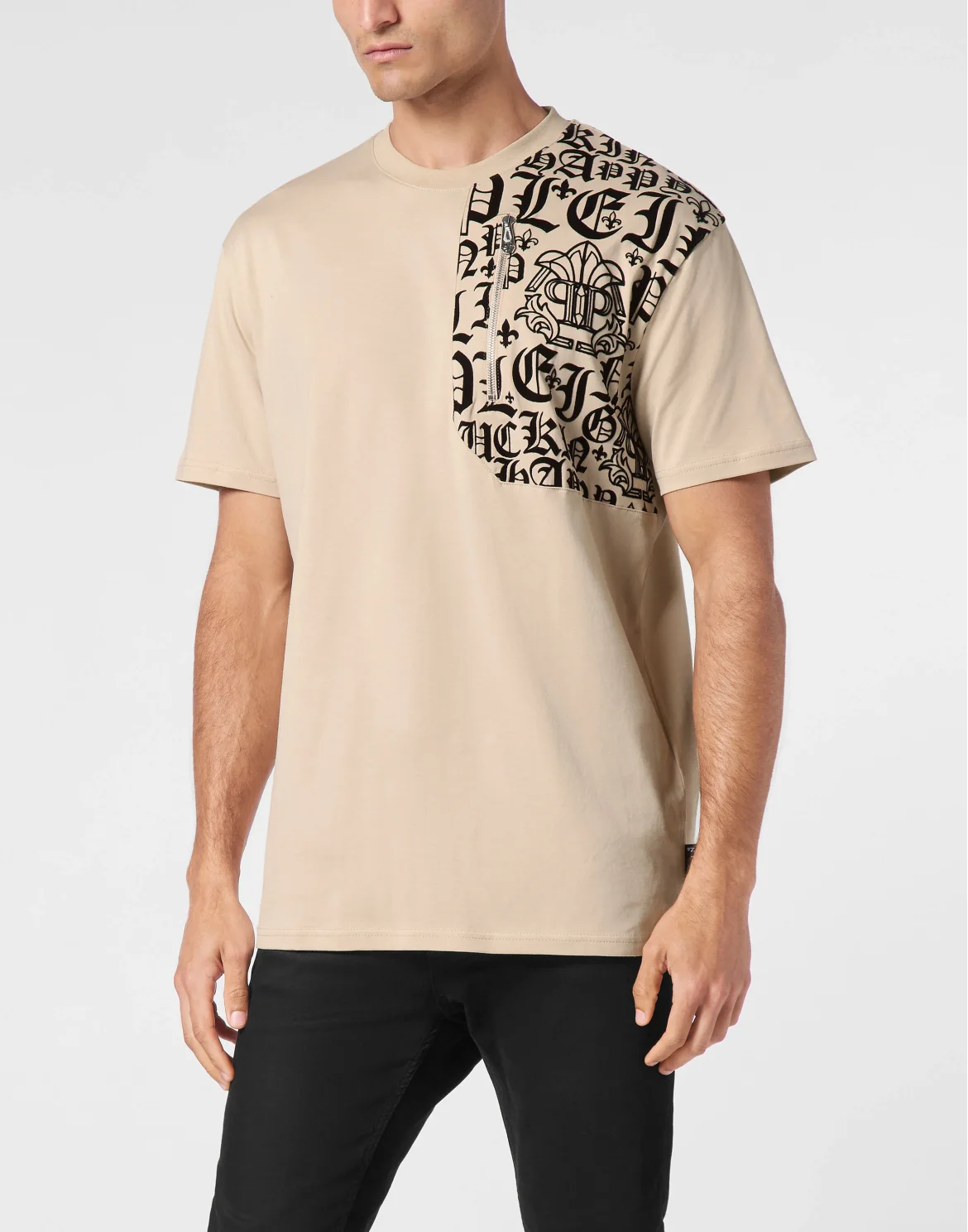 T-shirt Round Neck SS, цвет: Бежевый
