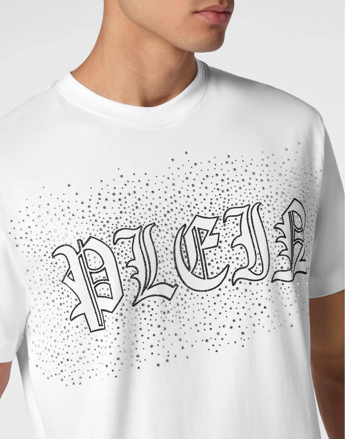 T-shirt Round Neck SS Stones, цвет: Белый