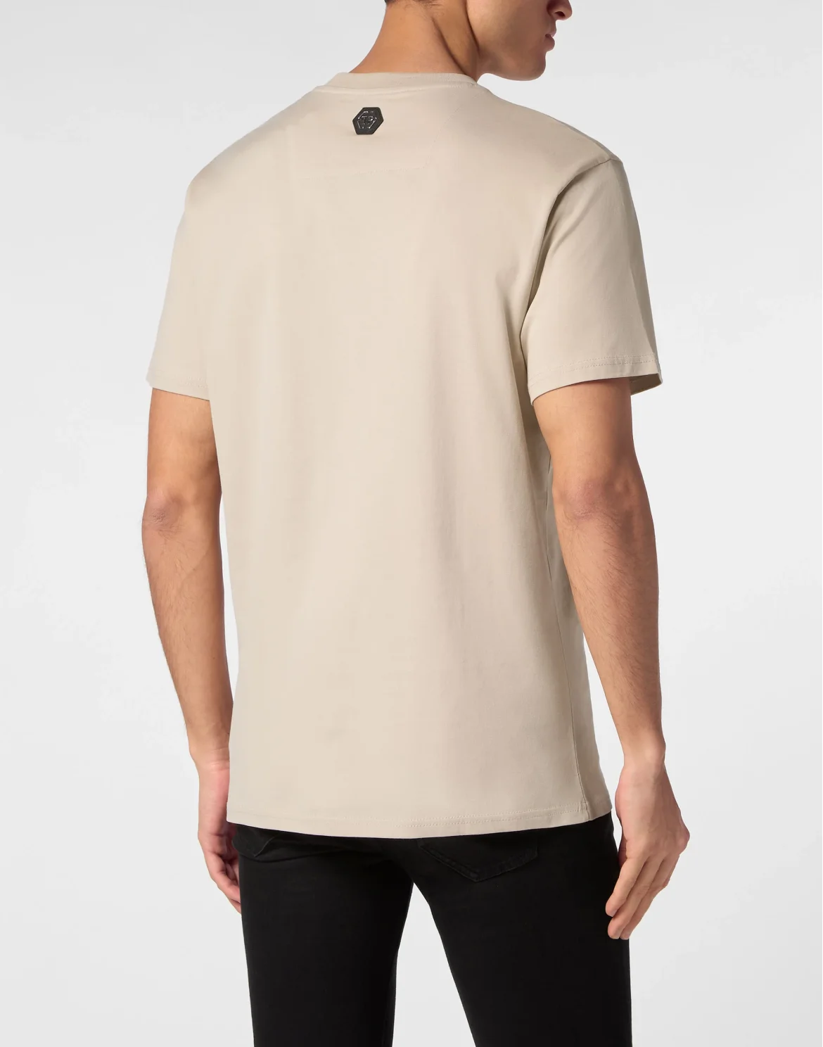 T-shirt Round Neck SS Tattoo, цвет: Бежевый