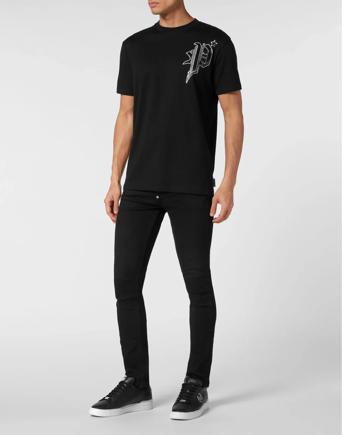 T-shirt Round Neck SS Tattoo, цвет: Черный