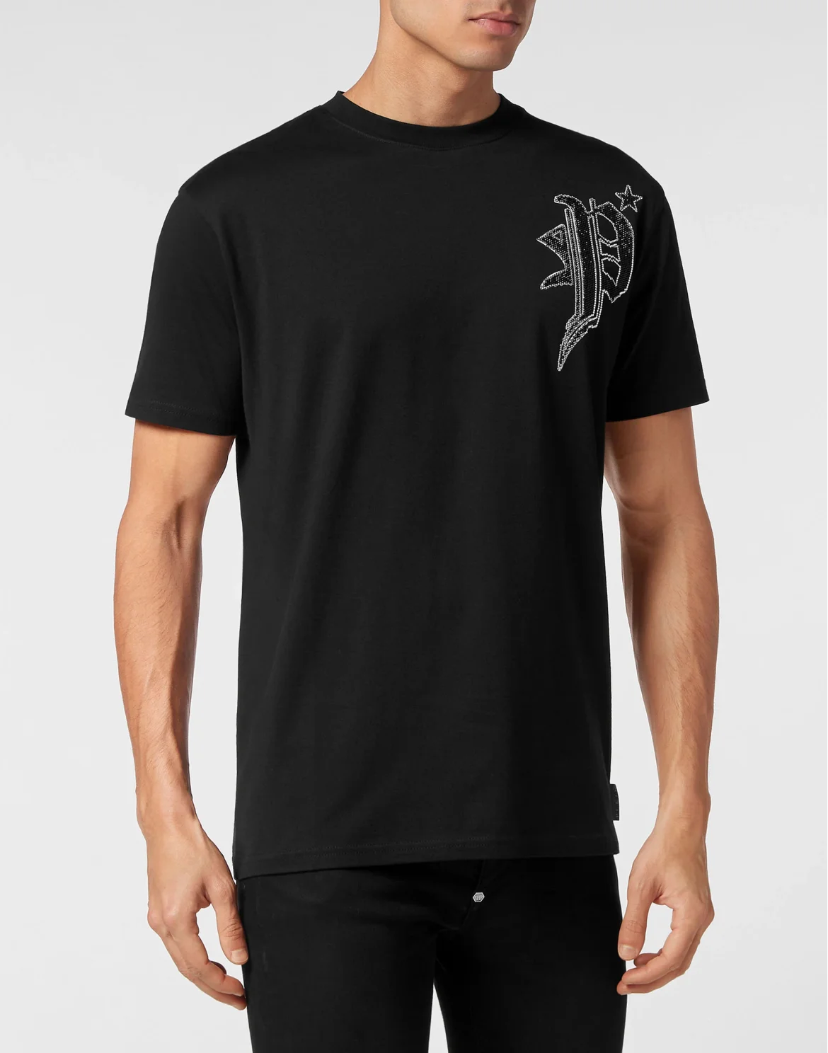 T-shirt Round Neck SS Tattoo, цвет: Черный