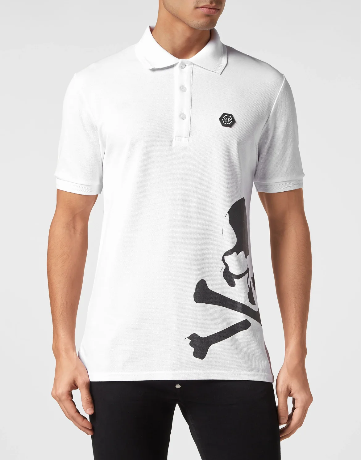 Polo shirt SS Skull&Bones, цвет: Белый