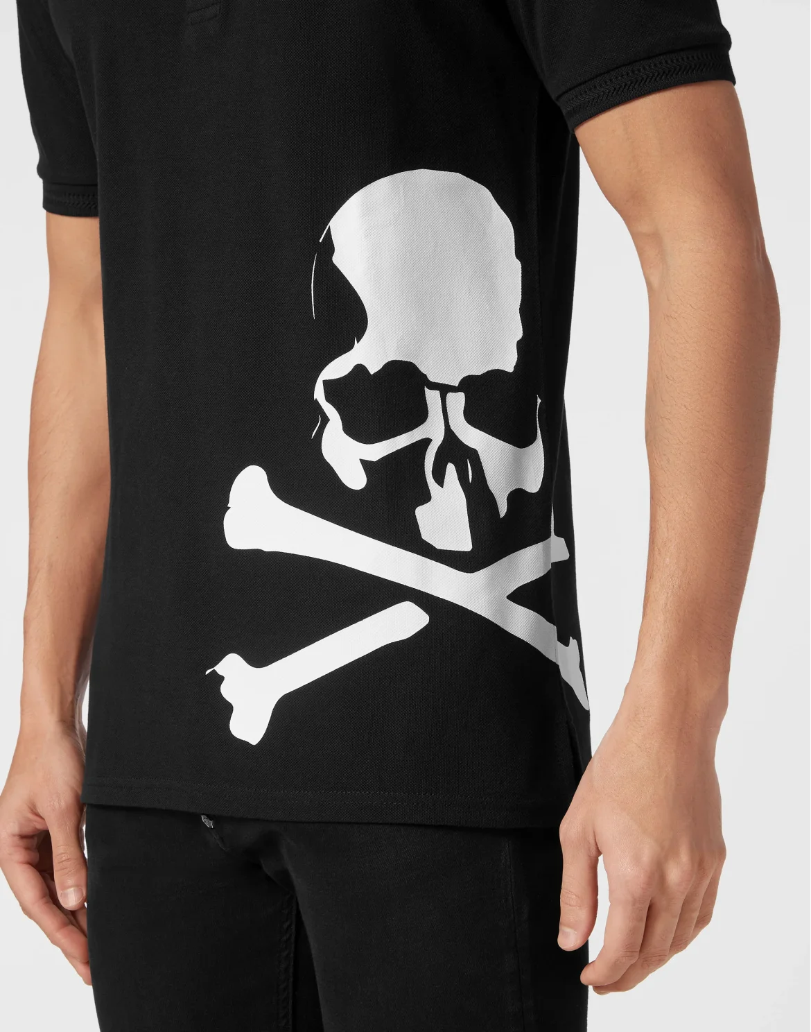 Polo shirt SS Skull&Bones, цвет: Черный