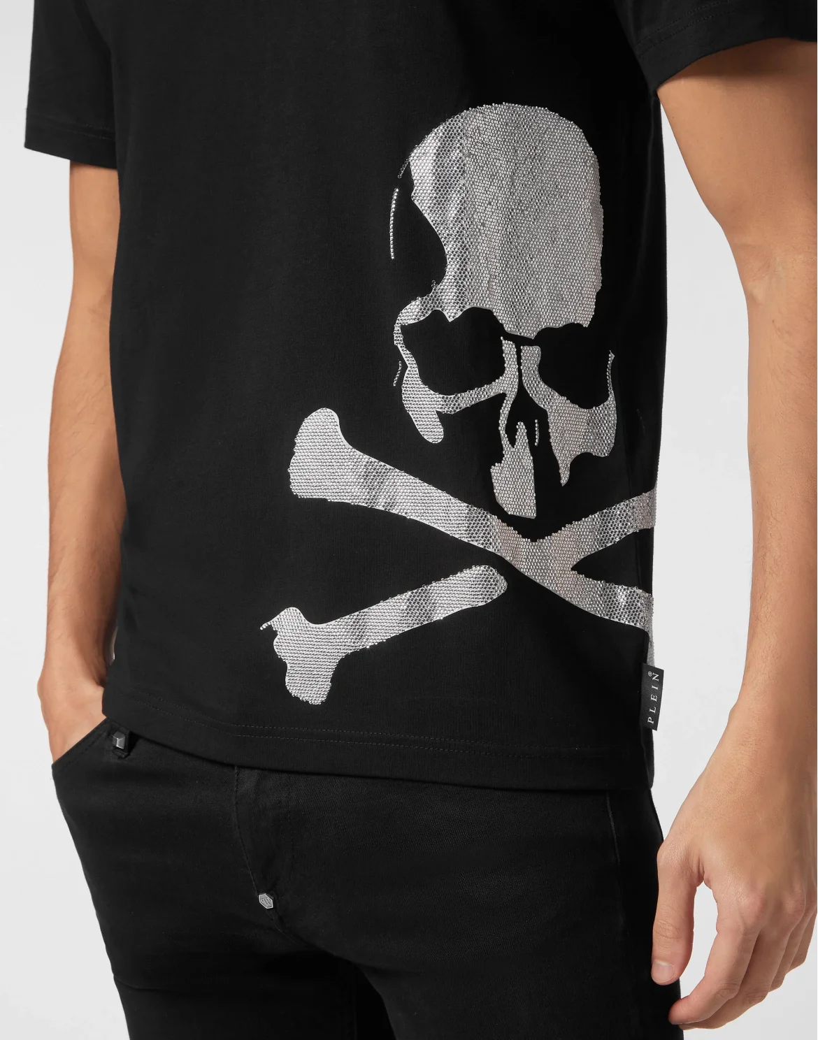 T-shirt Round Neck SS Tattoo, цвет: Черный