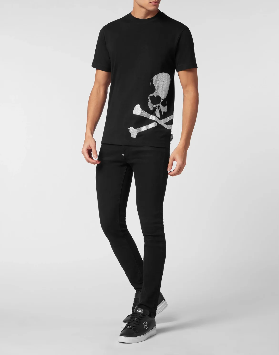 T-shirt Round Neck SS Tattoo, цвет: Черный