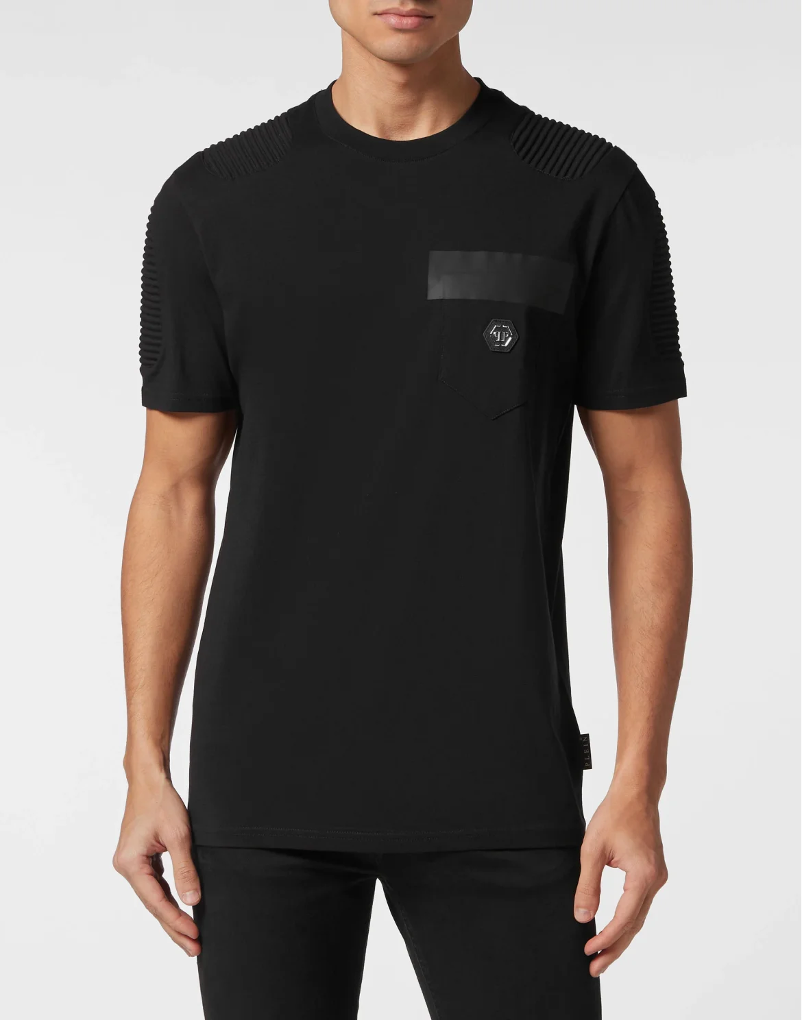 T-shirt Round Neck SS, цвет: Черный