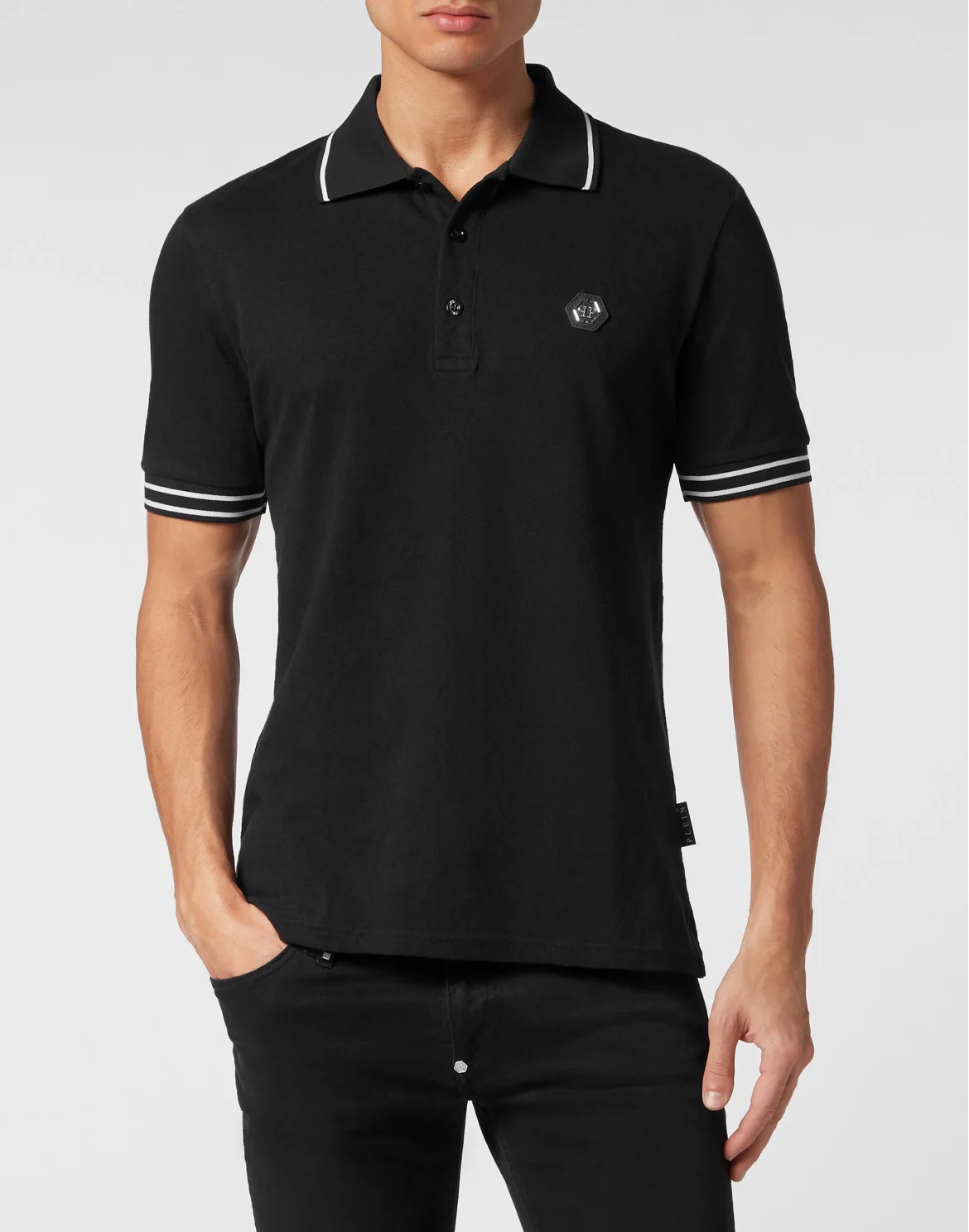 Polo shirt SS, цвет: Черный