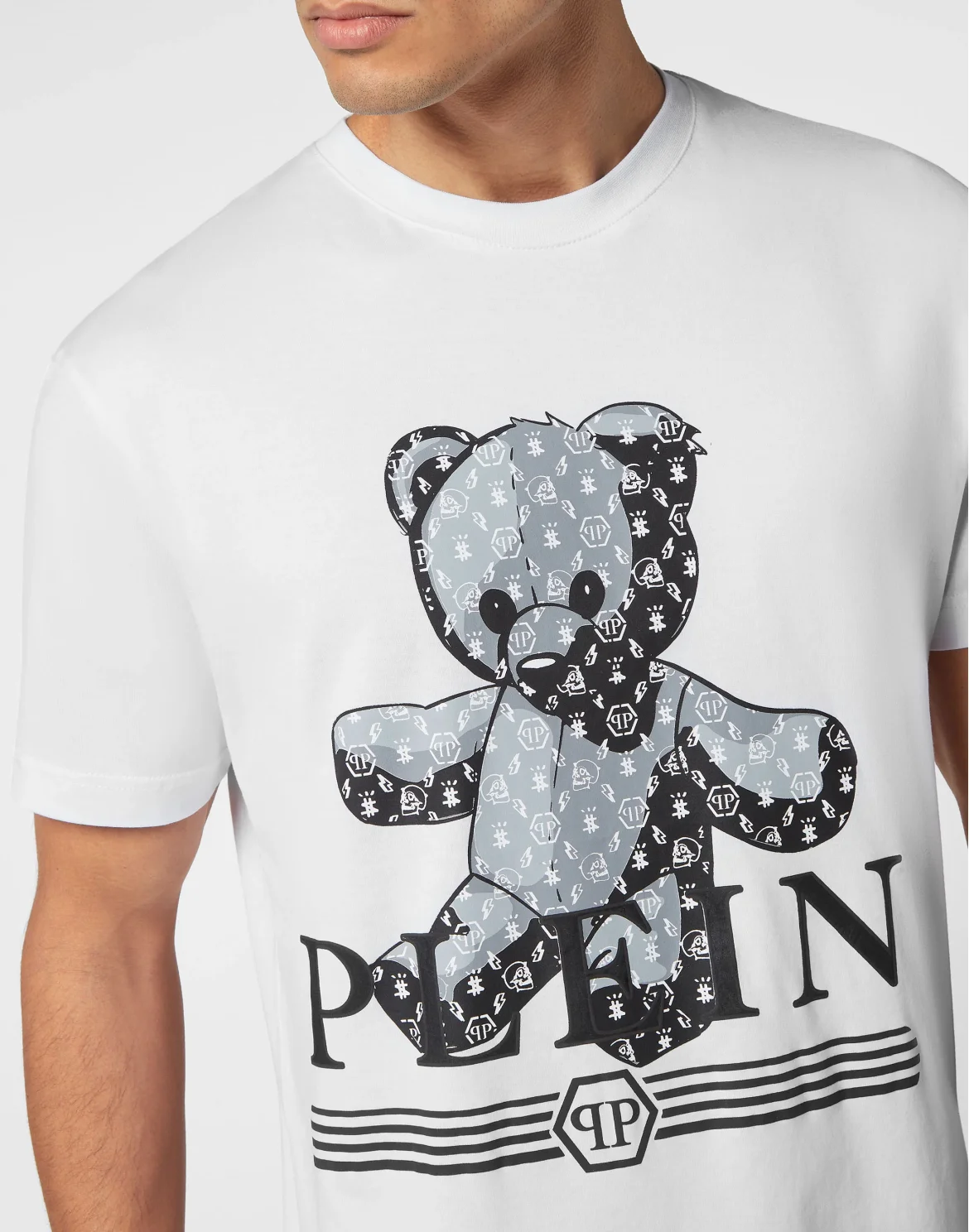 T-shirt Round neck SS Tattoo, цвет: Белый