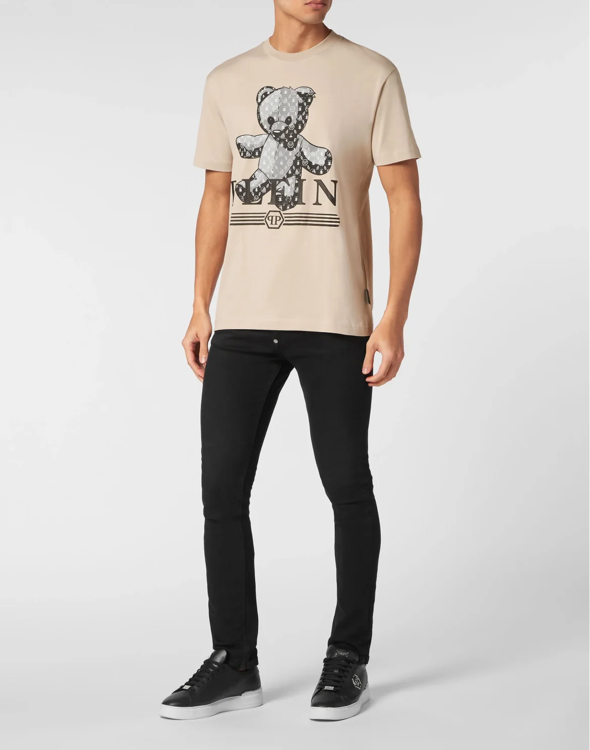 T-shirt Round neck SS Tattoo, цвет: Бежевый