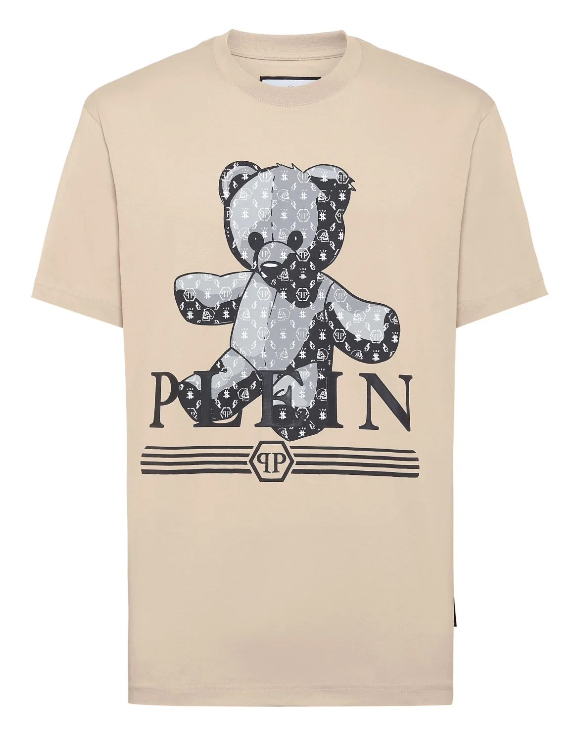 T-shirt Round neck SS Tattoo, цвет: Бежевый