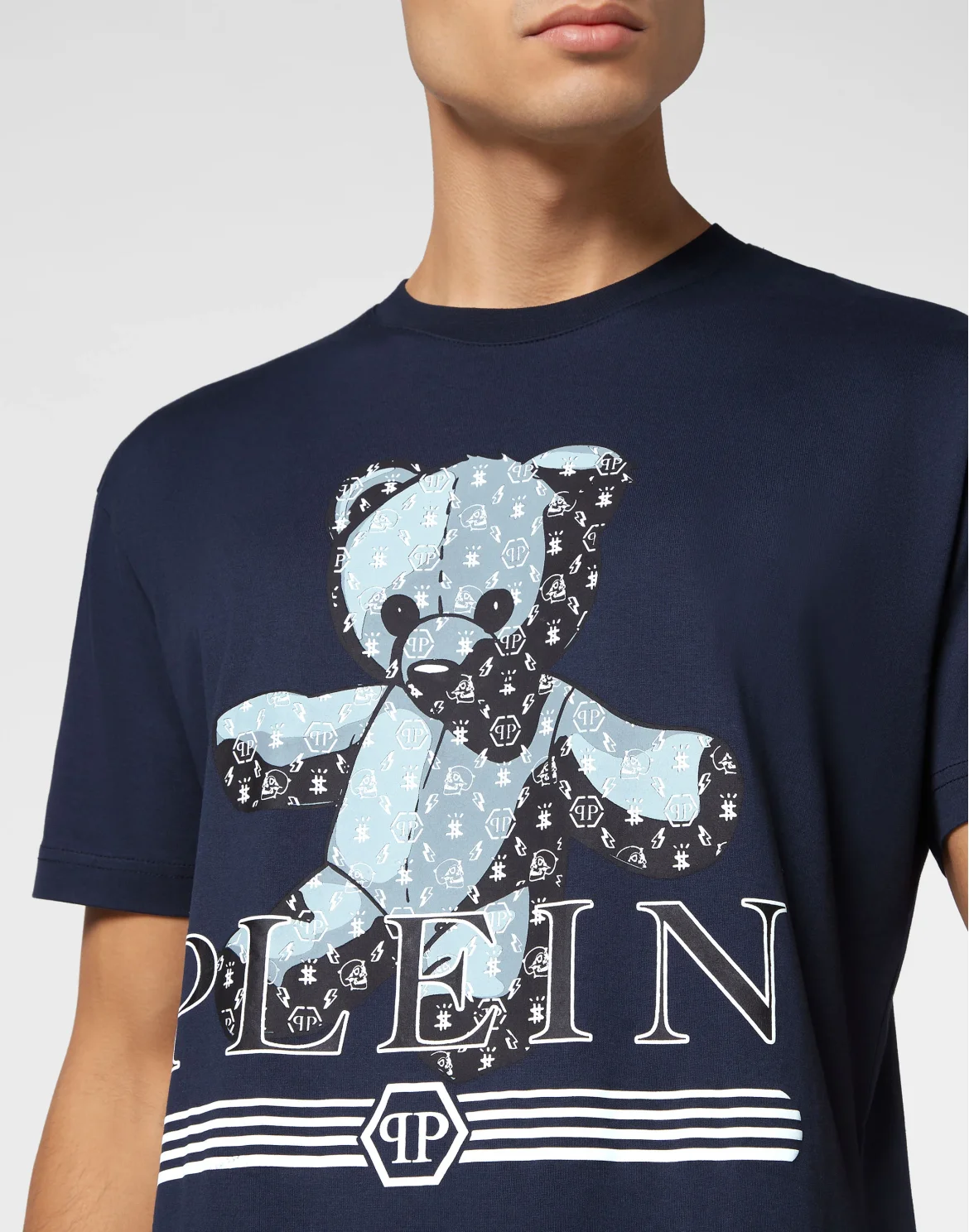 T-shirt Round neck SS Tattoo, цвет: Синий
