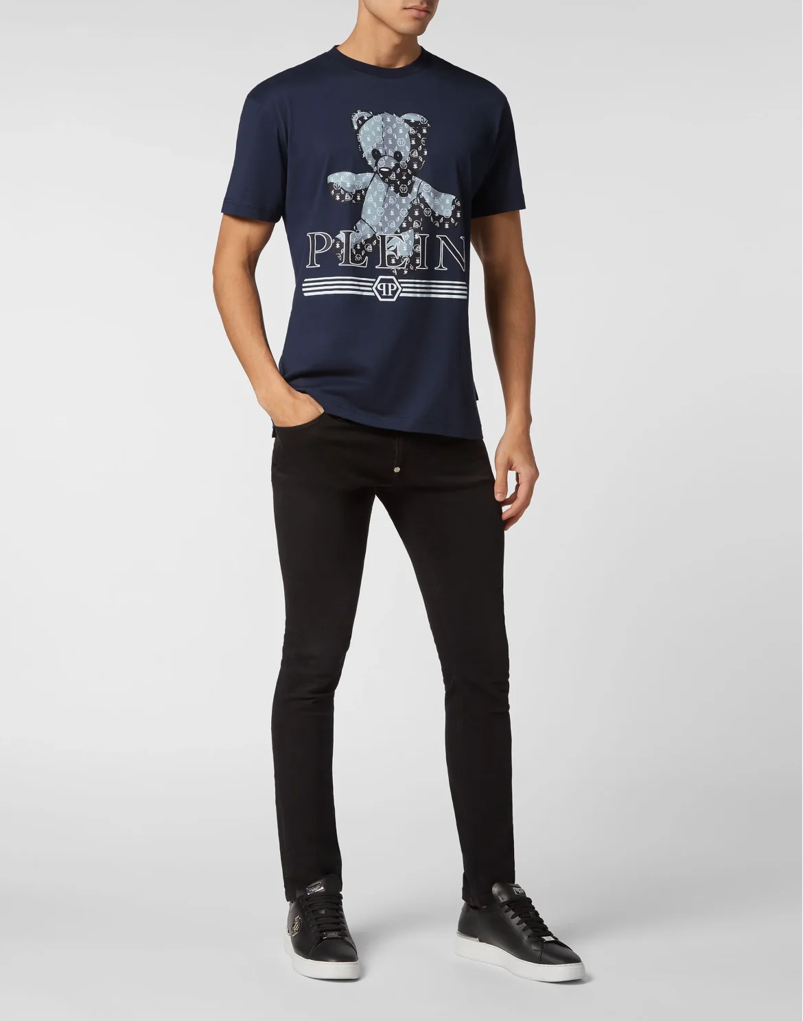 T-shirt Round neck SS Tattoo, цвет: Синий