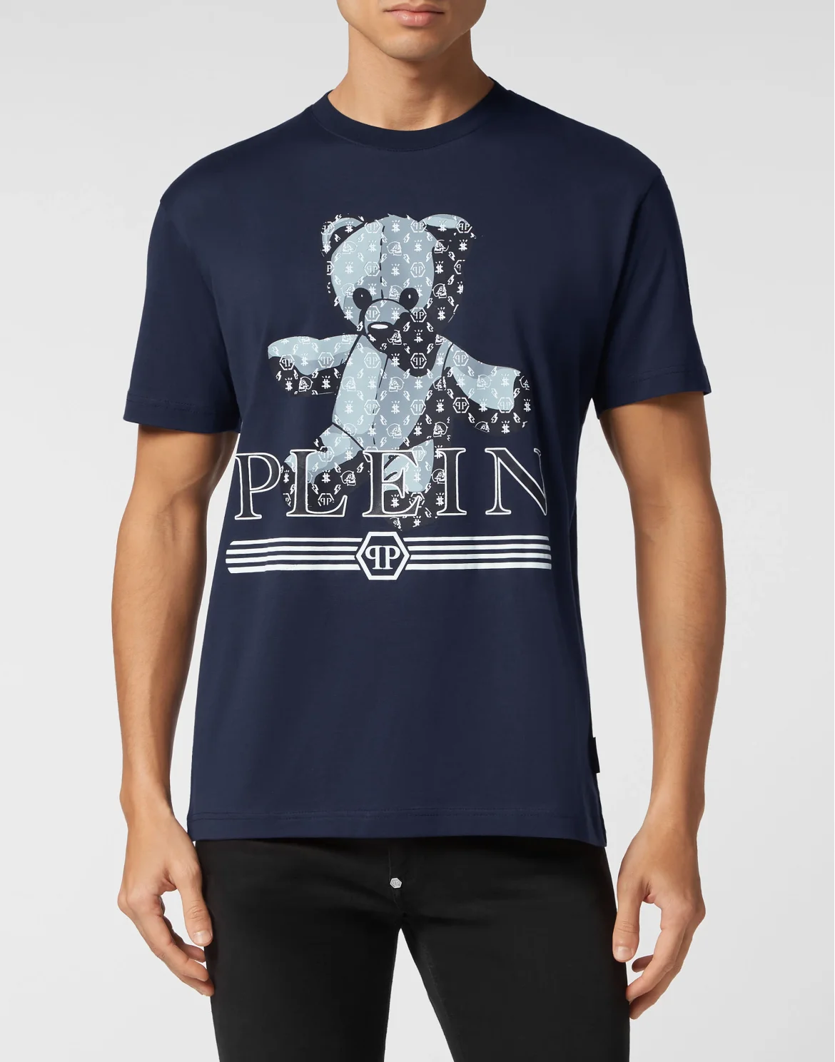 T-shirt Round neck SS Tattoo, цвет: Синий