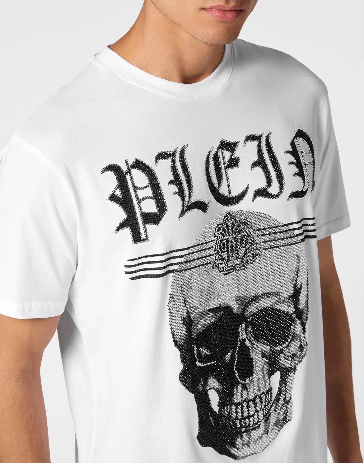 T-shirt Round Neck SS Tattoo, цвет: Белый