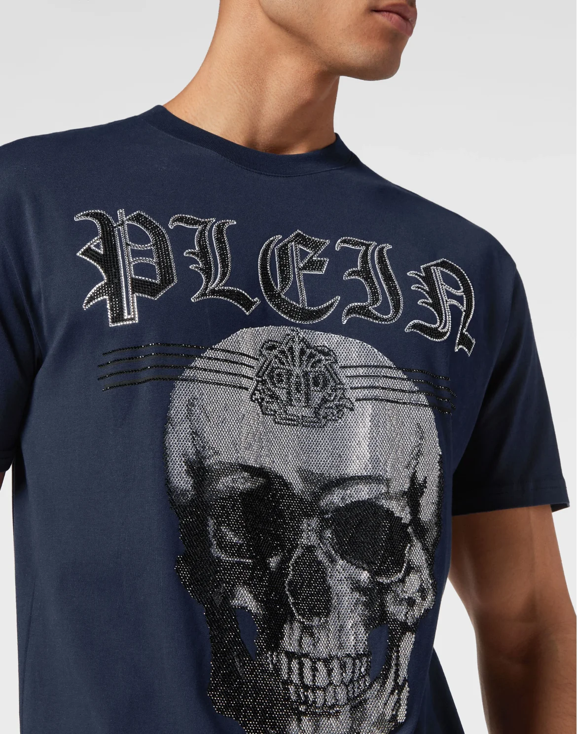 T-shirt Round Neck SS Tattoo, цвет: Синий
