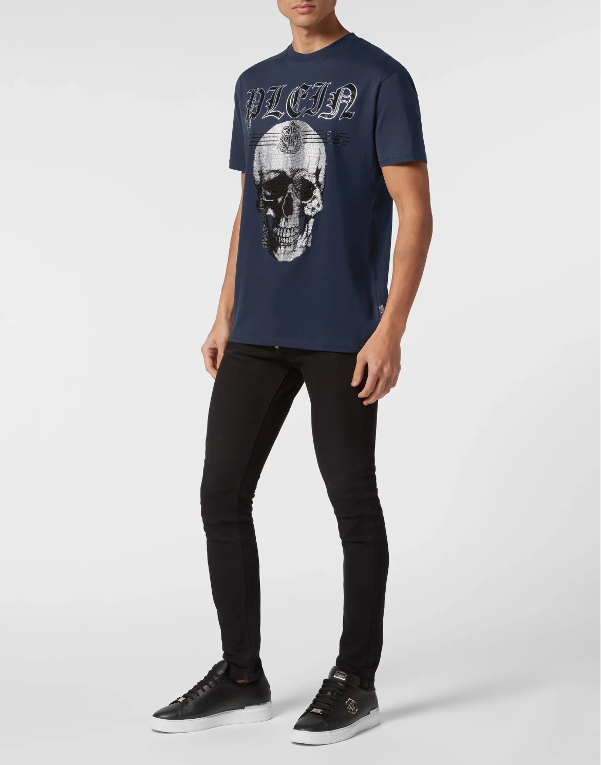 T-shirt Round Neck SS Tattoo, цвет: Синий