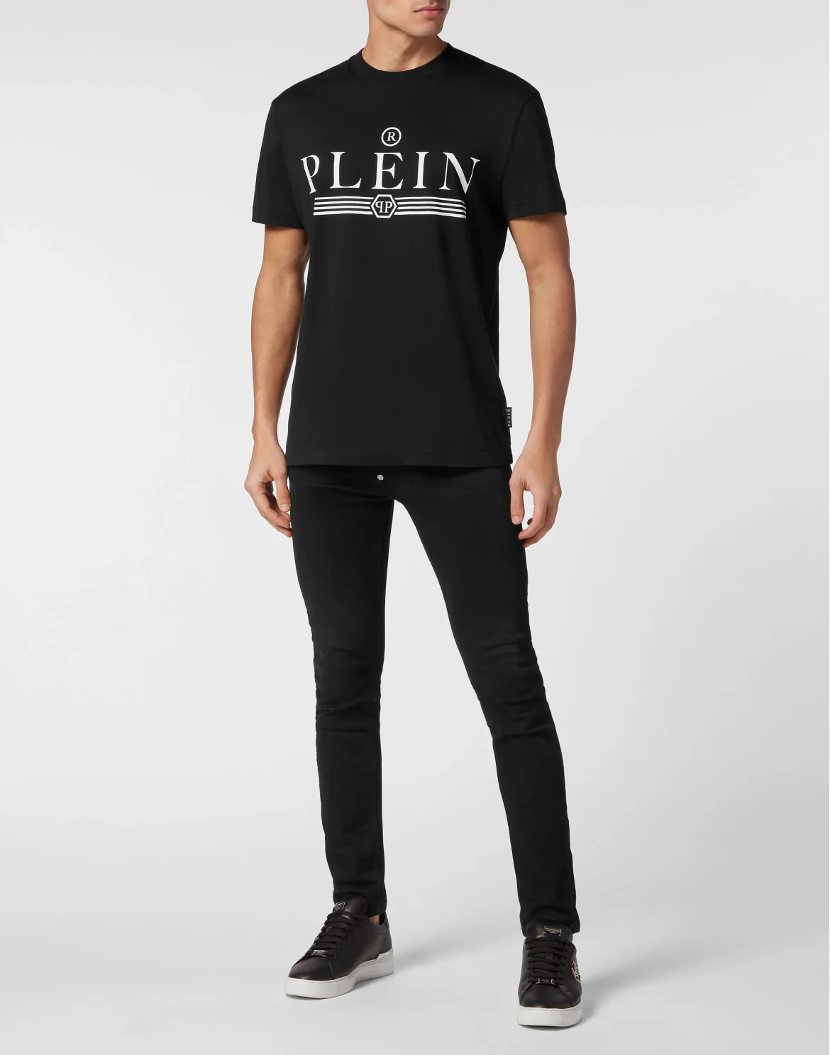 T-shirt Round Neck SS Tattoo, цвет: Черный