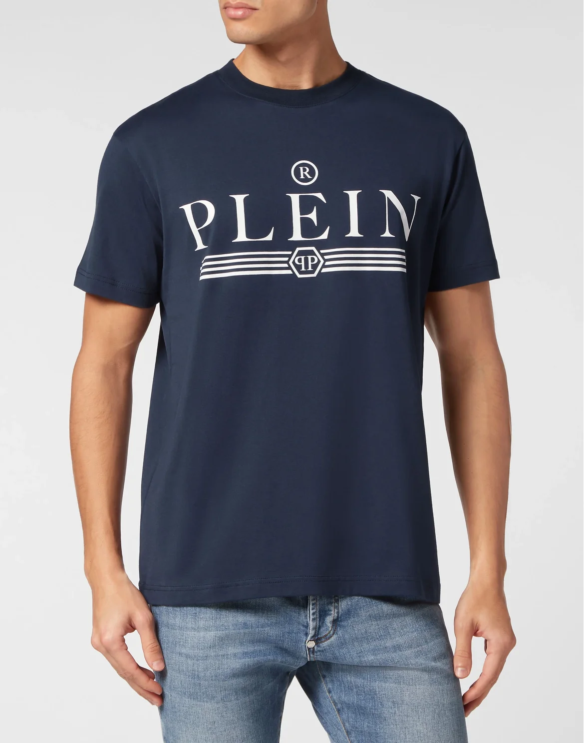 T-shirt Round Neck SS Tattoo, цвет: Синий