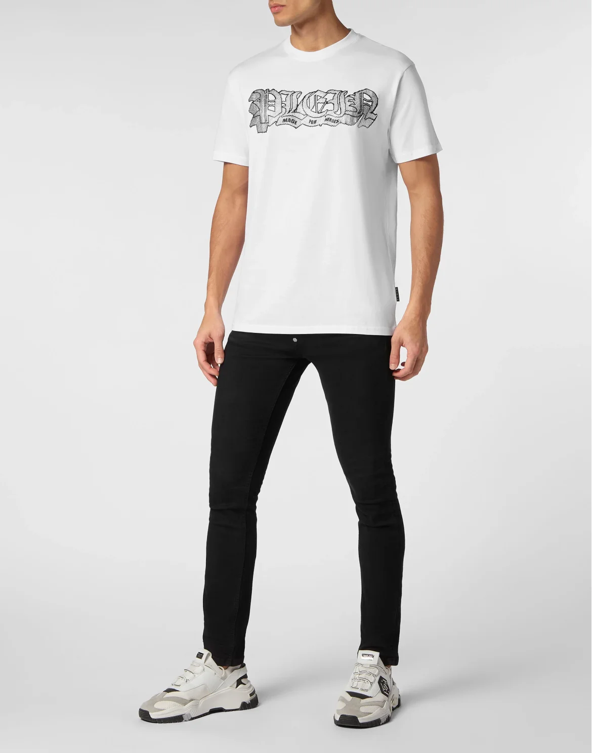T-shirt Round Neck SS Tattoo, цвет: Белый