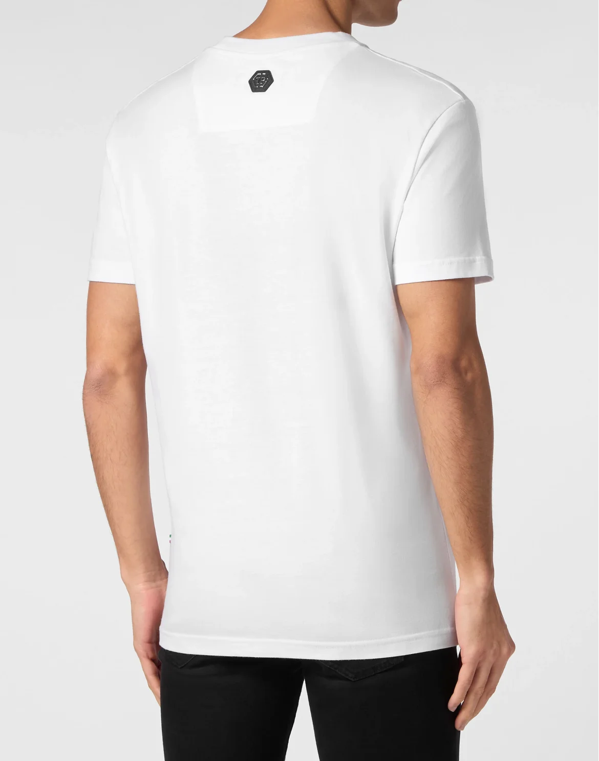 T-shirt Round Neck SS Skull, цвет: Белый