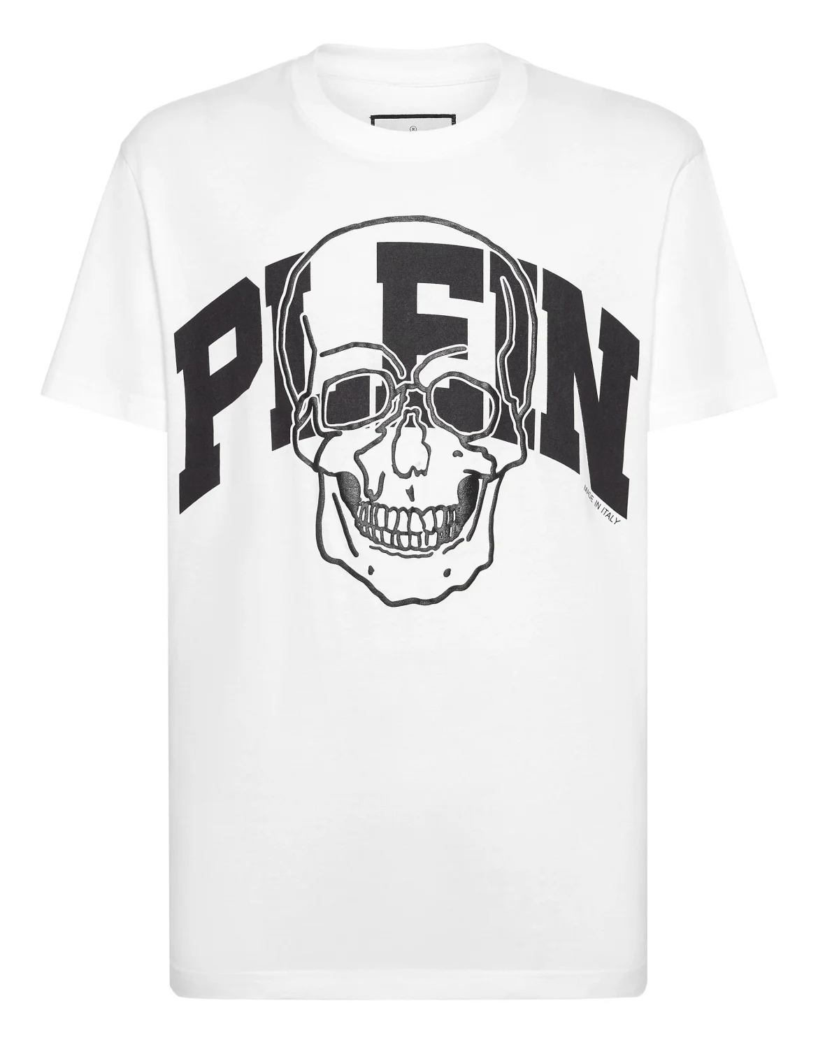 T-shirt Round Neck SS Skull, цвет: Белый